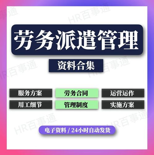 劳务派遣管理制度劳务分包人员岗位方案劳务派遣合同保险资料商务服务